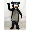 Long-haired Black Bear Mascot Adult Costume Animal