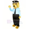 Policeman Bear Mascot Costumes Cartoon
