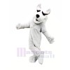 White Husky Mascot Costumes Cartoon