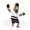 Sport College Horse with White Shirt Mascot Costumes Cartoon