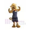 Handsome Brown Lion Mascot Costumes Animal