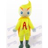 Yellow Volt-Ampere Cartoon Adult Mascot Costume