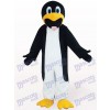Black And White Slim Penguin Animal Mascot Costume