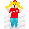 Lovely Boy In Red Clothes Adult Mascot Costume