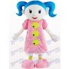 Cute Girl Cartoon Adult Mascot Costume