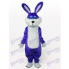 Purple Easter Bunny Rabbit Animal Adult Mascot Costume