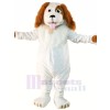 White Wizard Dog Mascot Costumes Cartoon
