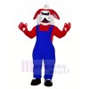 Red Cross Dog Mascot Costumes Cartoon