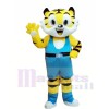 New Style Yellow Tiger Mascot Costumes 