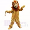 Brown Glorious Lion Mascot Costumes Adult