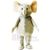 Little Cute Grey Elephant Mascot Costumes Cartoon	