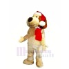 Christmas Dog with Big Nose Mascot Costumes Animal