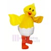 Smiling Yellow Egg Chicken Mascot Costumes Animal