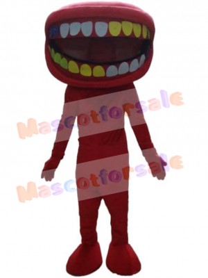 Grotesque Mouth Mascot Costume