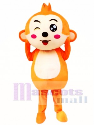 Cartoon Monkey Mascot Costume