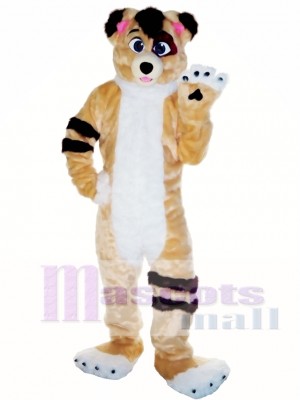 Friendly Fursuit Dog Mascot Costume