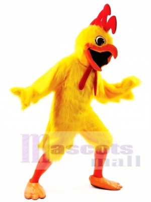 Singer Chicken Mascot Costume