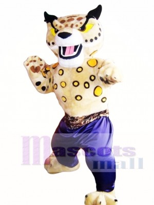 Martial Arts Cheetah Mascot Costume Adult Costume