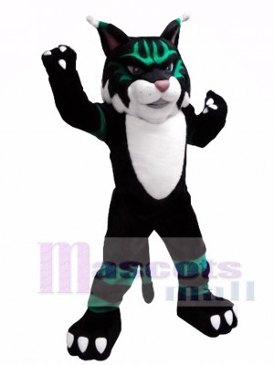 Colorful Wildcat Mascot Costume