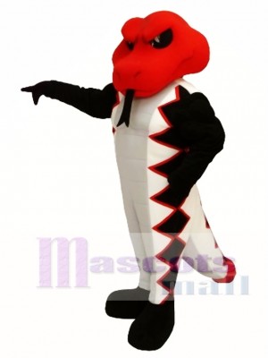 Red Cobra Mascot Costume