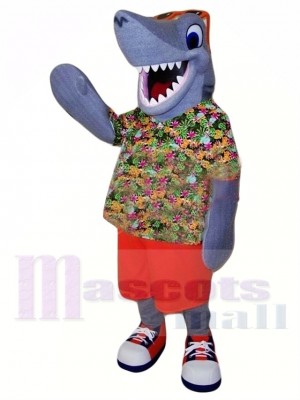 Sport Happy Shark Mascot Costume 