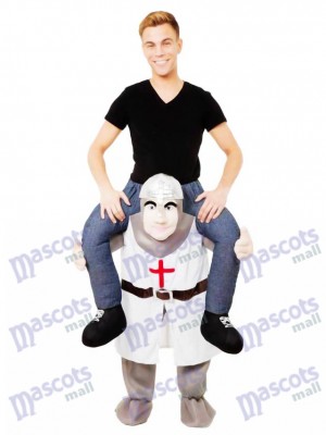 The Crusades Piggy Back Carry Me Mascot Costume Crusader Knight Fancy Dress