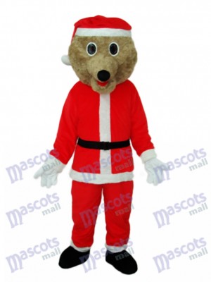 Christmas Bear Mascot Adult Costume Animal 