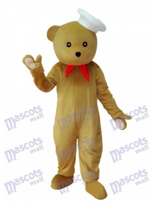 Chef Bear Mascot Adult Costume Animal 