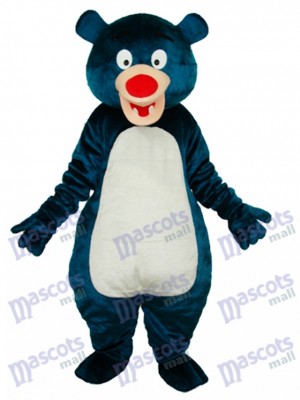 Blue Bear Adult Mascot Costume Animal 