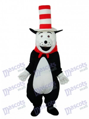 Bear with Hat Mascot Adult Costume Animal 