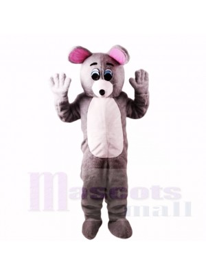 Grey Mouse Lightweight with Blue Eyes Mascot Costumes Cartoon