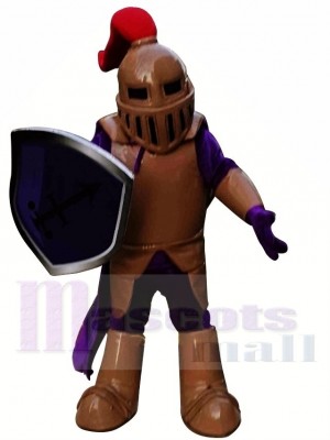 Copper Knight Spartan Trojan Mascot Costume