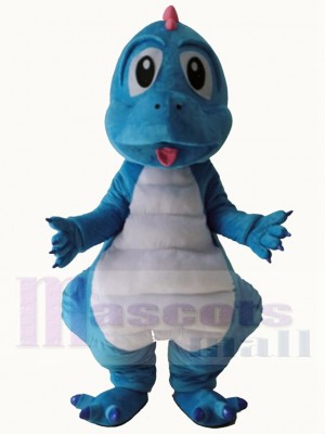 Blue Baby Dinosaur Mascot Costume Animal