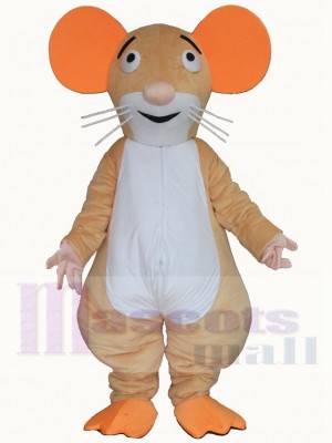 Orange Ears Mouse Rat Mascot Costume Animal