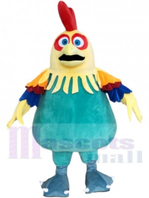 Chubby Rooster Mascot Costume Animal
