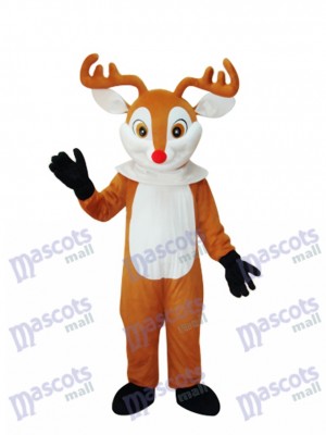 Golden Sika Deer Mascot Adult Costume Animal  
