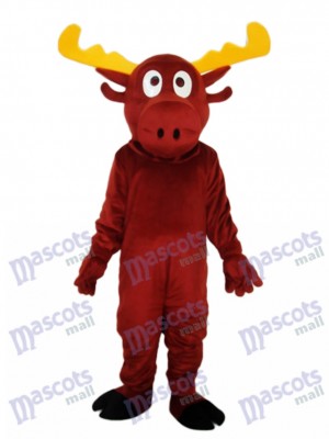 Reindeer Mascot Adult Costume Animal  