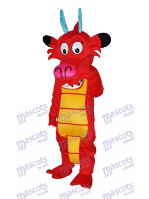 Dragon Mushu Dinosaur Mascot Costume Animal