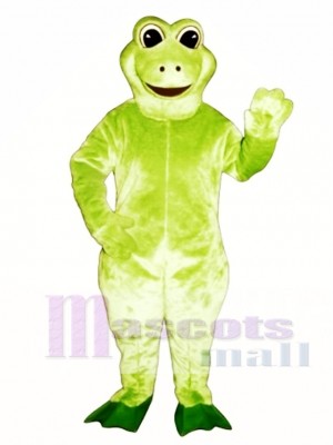Fred Frog Mascot Costume Animal