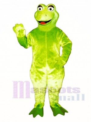 Leaping Frog Mascot Costume Animal