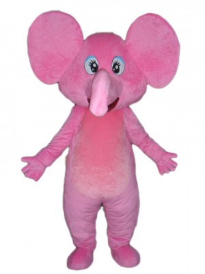 Cute Pink Elephant Mascot Costumes Animal