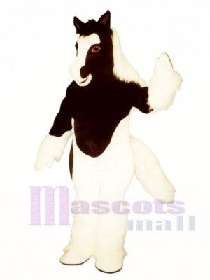Cute Gypsy Vanner Horse Mascot Costume Animal