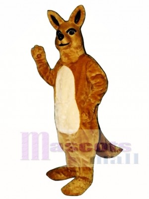 Cute Mamma Kangaroo Mascot Costume Animal
