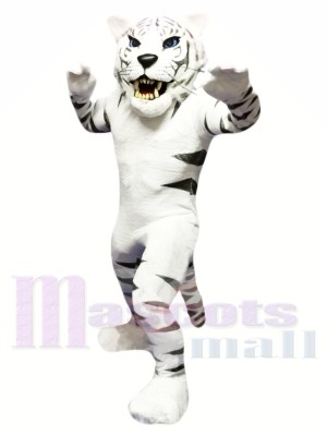 White Tiger Mascot Costume Free Shipping 