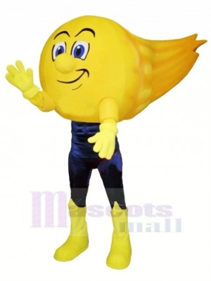 Funny Comet Mascot Costume Cartoon