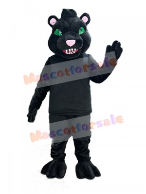 Sharp Teeth Black Panther Mascot Costume Animal