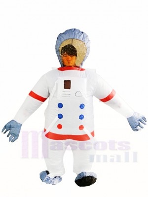 Space Astronauts Inflatable Halloween Blow Up Costumes for Adults