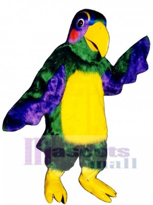 Cute Colorful Parrot Mascot Costume Bird