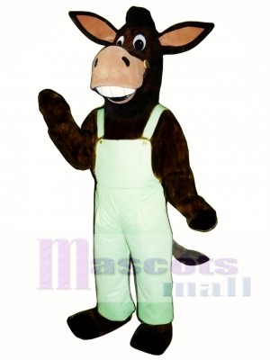 Cute Laughing Donkey Mascot Costume Animal 