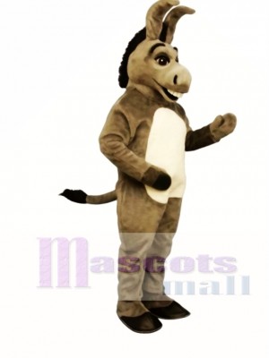 Cute Happy Donkey Mascot Costume Animal 